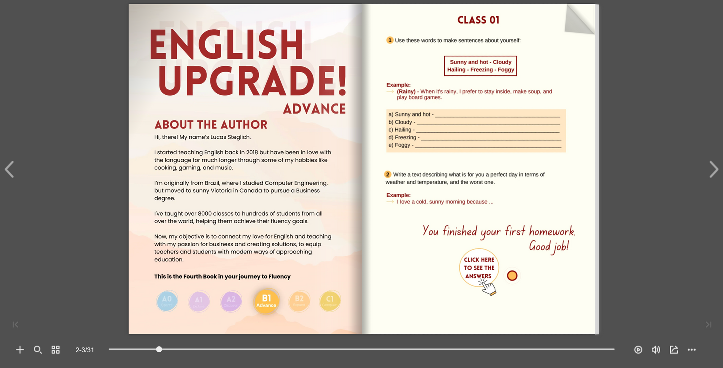 English Upgrade! Advance (Homework Book)