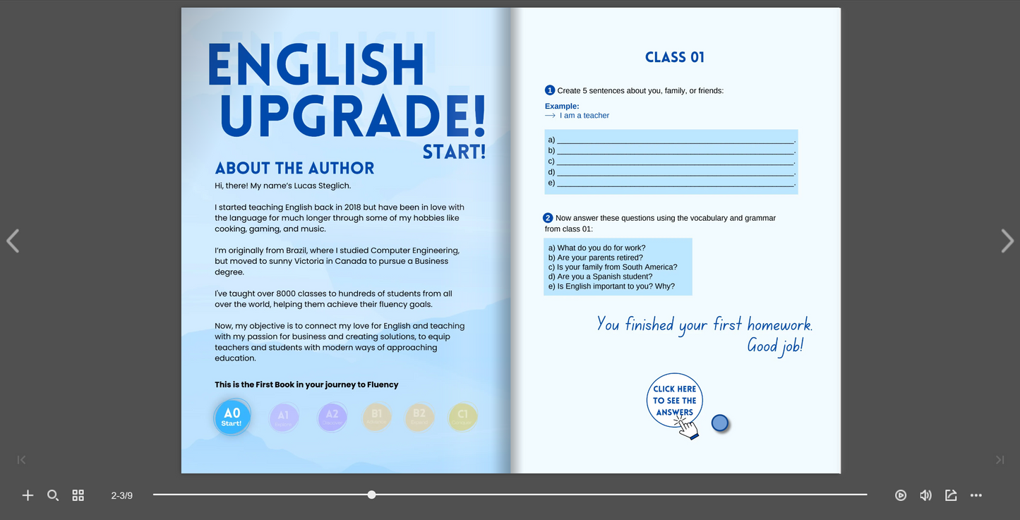 English Upgrade! Start (Homework Book)