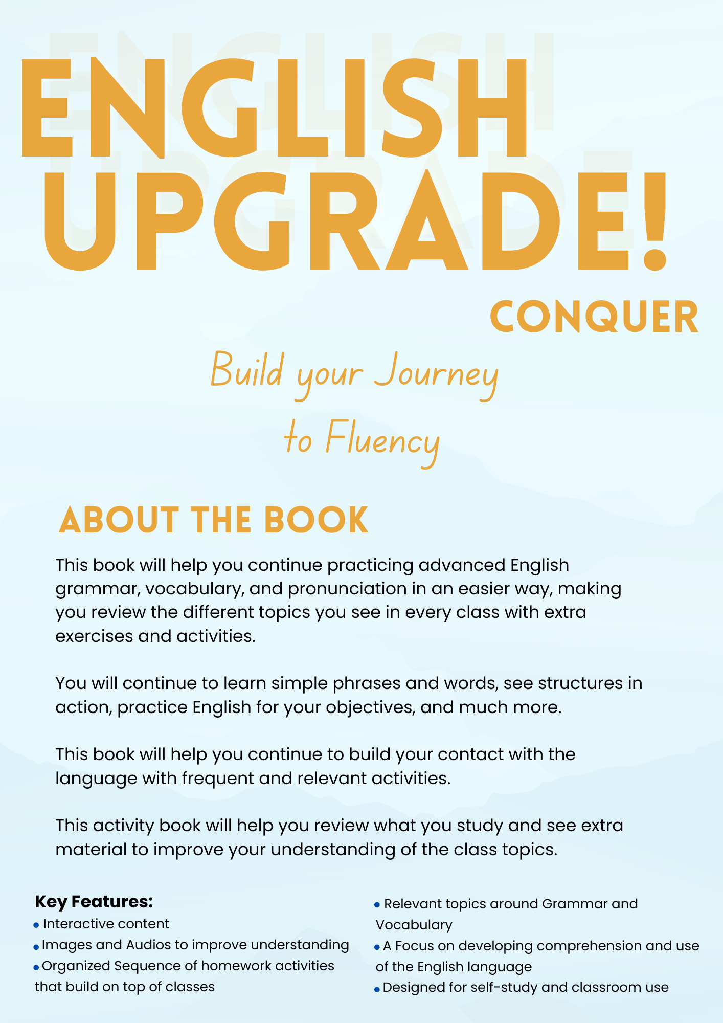 English Upgrade! Conquer (Homework Book)