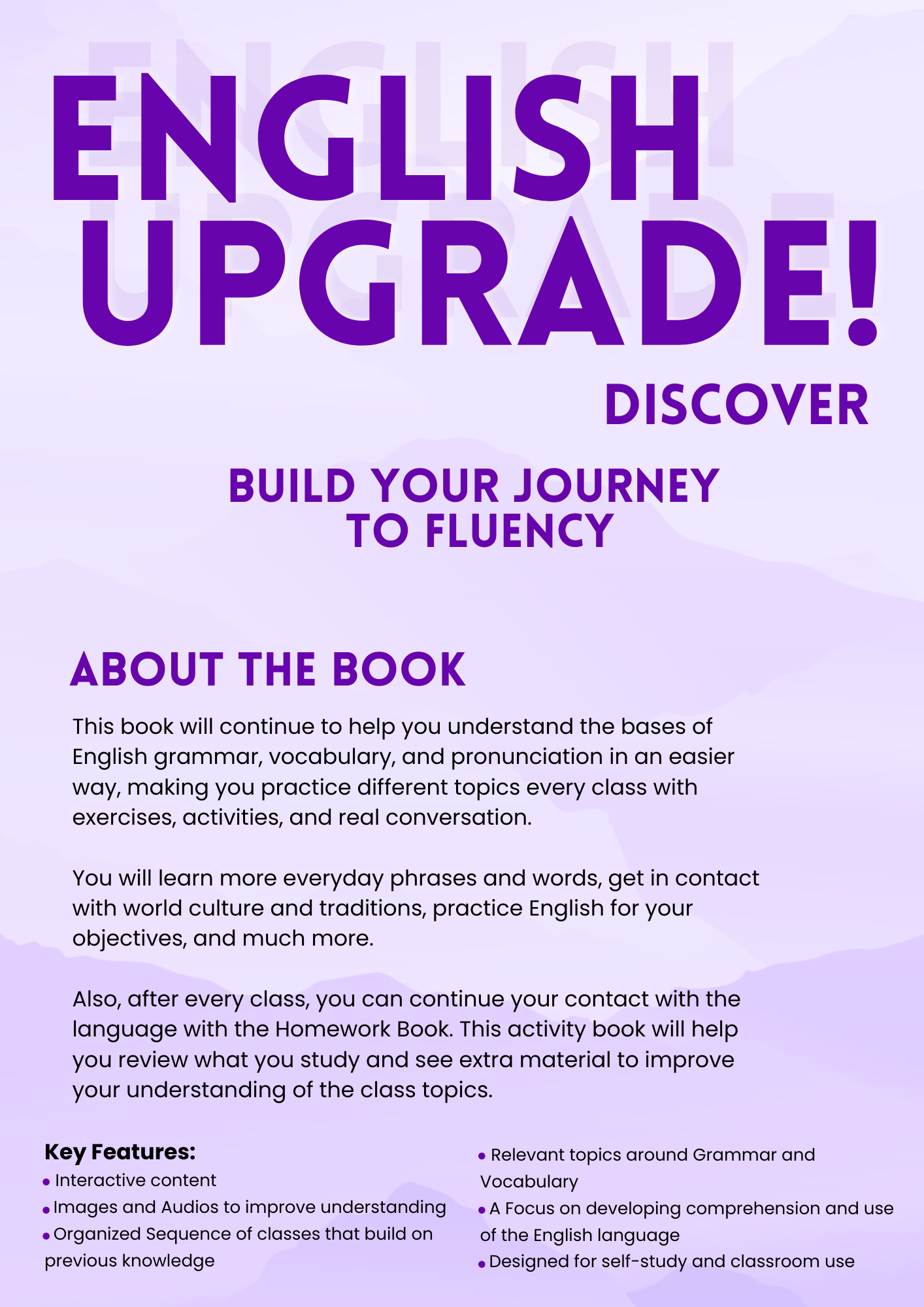 English Upgrade! Discover Combo (Student + Homework Book)